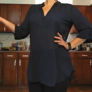 EUC navy blue tunic